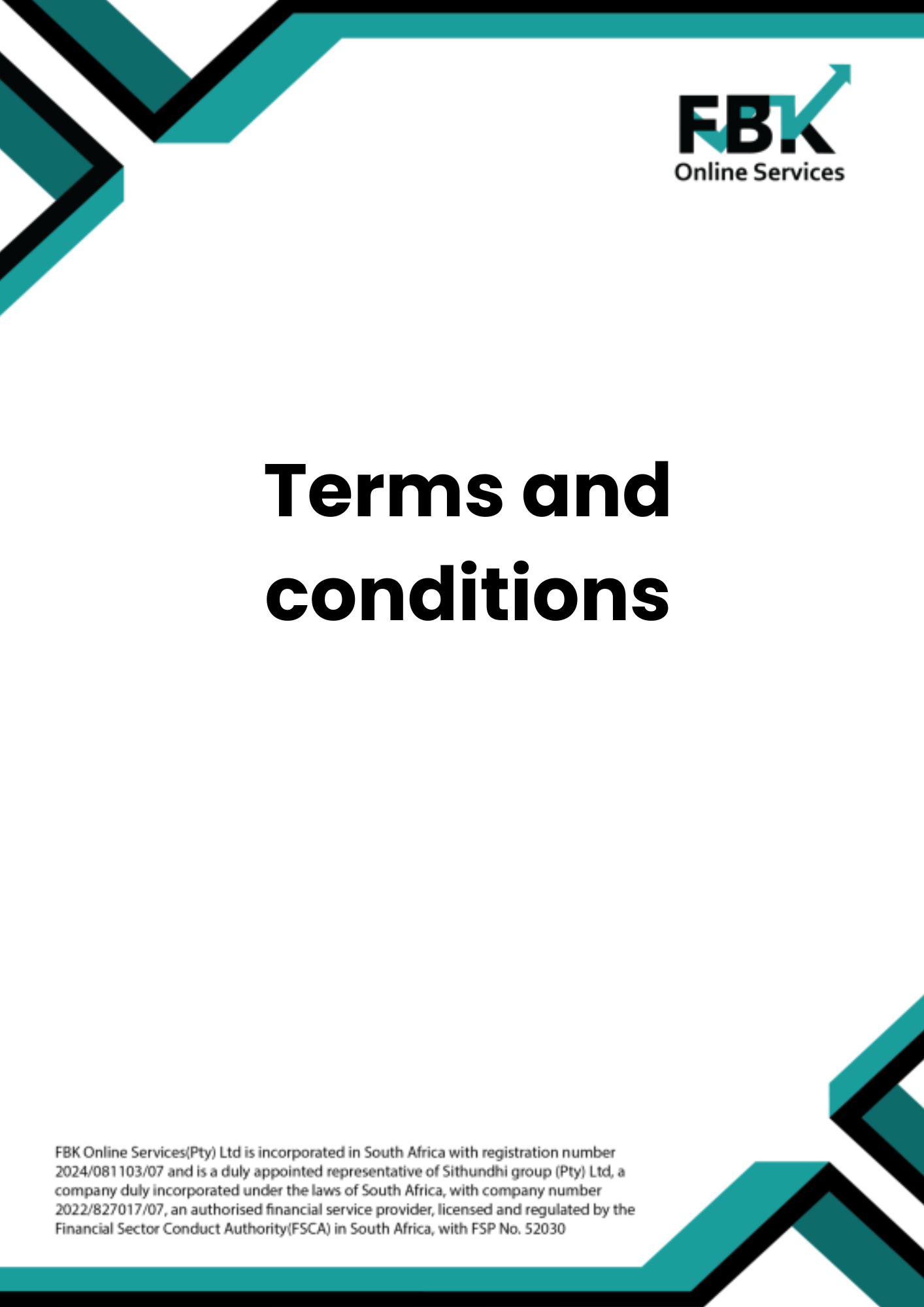 Terms & conditions